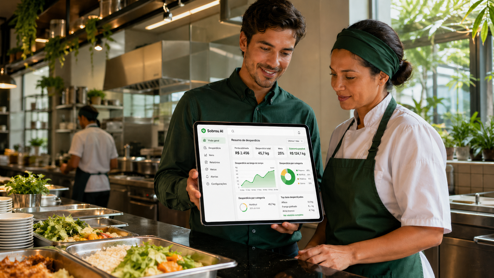 Do balcão ao dashboard, tudo conectado.